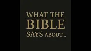 What the Bible Says About... dinosaurs, dancing, re-baptism and much more