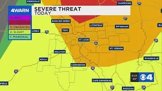 Another round of storms with hail and isolated tornadoes possible