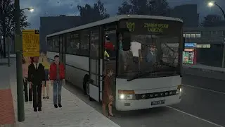 Omsi 2 с Новым годом! SETRA 315 UL Euro 3 на карте МОГЭС. Маршрут 301