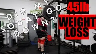 First Session Back: Rehab Done & 45lbs Lighter!