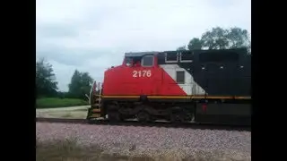 CN 2176 and BCOL 4607 Leading M337