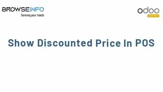 How to Display Discounted and Original Prices with POS? | Point of Sale Discounted Price Odoo Apps