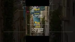 2026 Long Weekend Holiday Planner #viral #calendar #weekend #planner #planning #holiday #2026 #life