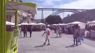 Pra&ccedil;a da Ribeira - Ribeira Square - Porto