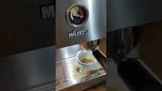 Quick brewing: Milesto EM18 E3 Coffee Espresso Machine #espresso #milesto