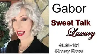 Обзор роскошного парика GABOR WIGS SWEET TALK | Цвет: серебристая луна