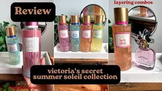 Victoria&rsquo;s Secret Summer Soleil - Bonjour Beach - Riviera Romance - Spritz Amour - Sunkissed Fleur