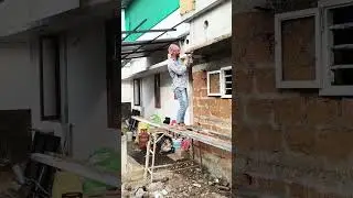 The wall is wet. #newvideo #construction #wall #wallmaterial #viral #wallcoverings