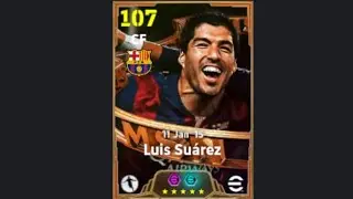 Luis Su&aacute;rez 🇺🇾 (MSN) 107 Player Progression | Efootball 2025