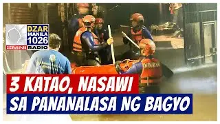 QC LGU, nakapagtala ng 3 nasawi; pinsala sa imprastraktura, pumalo sa P125M