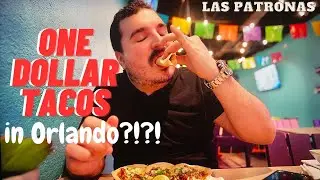 ONE DOLLAR Tacos in Orlando?!?!?!