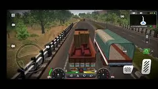Truck simulator game #dance #funny 