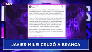 INDOMABLES | JAVIER MILEI cruzó a BRANCA: 