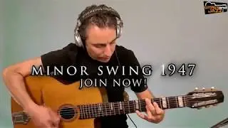 Minor Swing 1947 - Django Reinhardt Solo | GypsyAndJazz.com