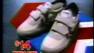 K-mart Trax Velcro shoes 1985