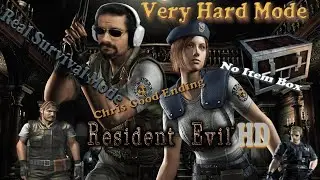 Resident Evil 1 HD Remaster | Live🔴[Real Survival Very Hard No Item Box Mode] {Full Game}