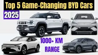 BYD&rsquo;s 2025 Lineup Is INSANE&mdash; These 5 Models Are Game Changers!