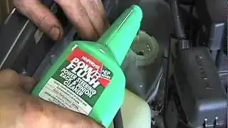 Dissolve deposits and replace power steering fluid - www.AutoMedics1.com