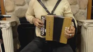 3349 - Wood Cairdin Mini Deluxe Diatonic Button Accordion Binci AD 21 8 $1499