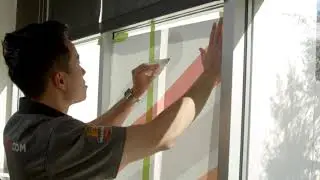 Dry Application of a Window Graphic | WrapItRight | Arlon Graphics
