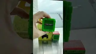 McDonald Happy Meal A Minecraft Movie Collections Grass Block & Llama Unboxing!! #shorts #minecraft