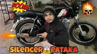 Hero Honda Cd 100 ss Original Silencer | Cd 100 ss Modified Silencer Sound |