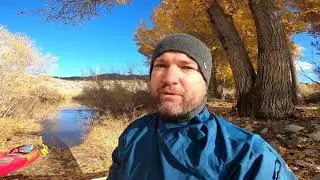 Kayaking Carson River in the Fall