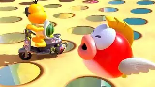 Mario Kart World - Knockout Tour - 150cc Ice Rally (Cheep Cheep Gameplay)