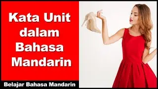 Kata Unit dalam Bahasa Mandarin -belajar bahasa Cina