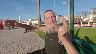 Street Portraits and Minimalist Photography in Faro, Portugal