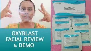 OxyBlast Oxigen Facial Demo | Cheryl's OxyBlast Facial Review and Demo | Step by Step