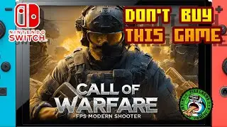 Call of Warfare - FPS MODERN SHOOTER - (Nintendo Switch 1) - Framerate & Gameplay - 4K