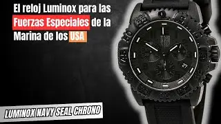 Cronógrafo Luminox Navy Seal ⌚ El reloj cronógrafo de los Navy Seals de EE. UU.