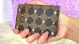 LOUIS VUITTON CARD HOLDER REVIEW /LIMITED EDITION/ HARD TO FIND !!!