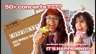 BTS 2026 World Tour: EVERYTHING You Need To Know 🕯️ (Tour LEAK or ARMY Witchcraft?? 🔮💜)