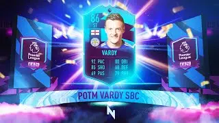 83-RATED HYBRID | JAMIE VARDY POTM SBC SOLUTION PACYBITS FUT 20