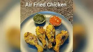 Air Fried Chicken #chickenlegrecipe #easychickenfryinairfryer | iftar chicken dish #airfryerrecipe