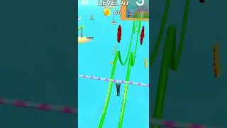 Stunt Rails Level 47 #stunt #rails #games #gaming #levels #gameplay