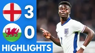 SAKA BANGER! England vs Wales (3-0) Highlights | Friendlies