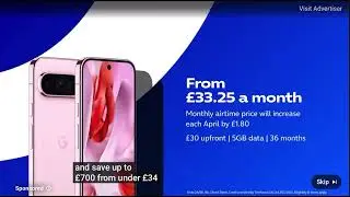 O2 advert 2025 (READ DESCRIPTION)