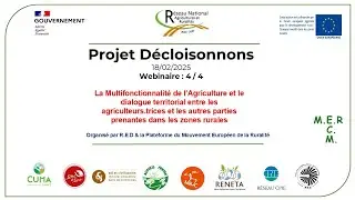 Webinaire M.E.R - Multifonctionnalit&eacute; de l'Agriculture et Dialogue Territorial