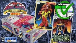 Marvel Universe Series 2 Trading Cards Impel 1991 - The Checklist Ep2