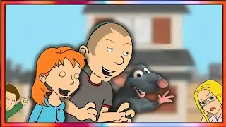 Classic Caillou & Rosie Put Rats In Childish Dad's House/Grounded