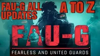 FauG All Update | A to Z | Links available in Description | AJ