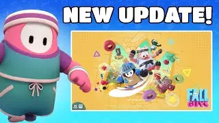 EVERYTHING NEW in the Fall Guys SCRAPYARD STUMBLE UPDATE!