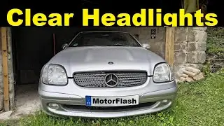 New Clear Headlights / Nov&eacute; čir&eacute; světlomety - Mercedes-Benz SLK R170