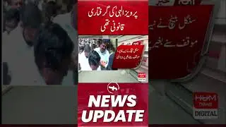 The arrest of Parvez Elahi was legal