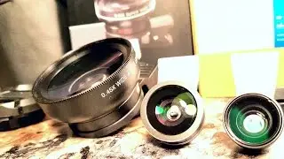 Universal Clip Lens (Fisheye/ Wide-angle/ Macro Lens) for cellphone Review - Samsung S7