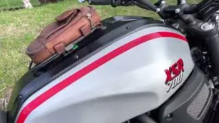 2020 Yamaha XSR700 XTribute Akropovic Exhaust &lsquo;walk round&rsquo;