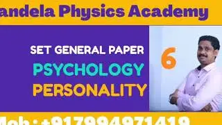 Kerala SET General Paper|Psychology|Previous year question papers and answer key|6